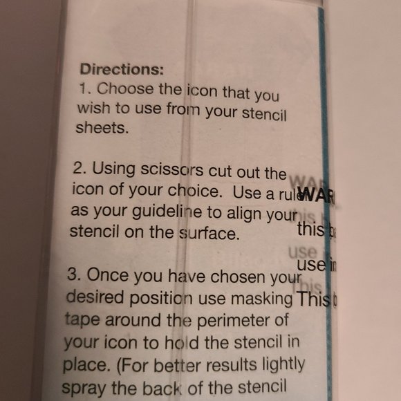 Heavy Duty Plastic Stencils and More - Picture 10 of 12